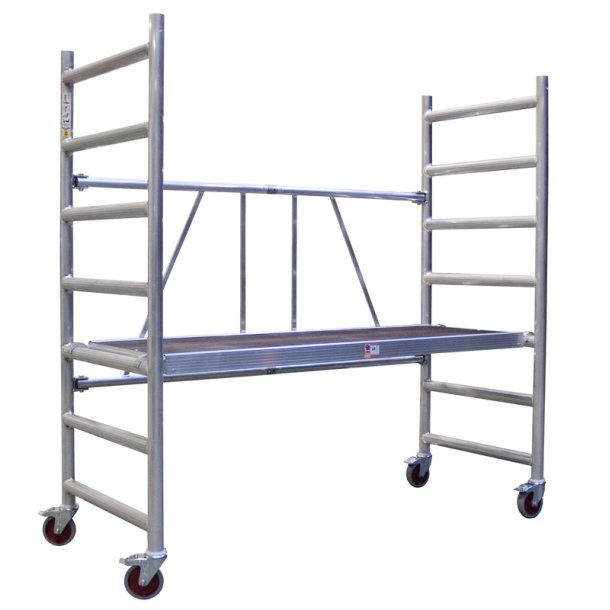 Jumbo foldestillads 178 x 74 cm. Arbejdshjde 3,80 m 178SK