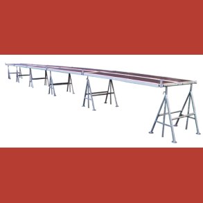 Jumbo murbukkestillads 1,2 m x 15,3 m bestr af 6 bukke + 10 dk 2260305SVR