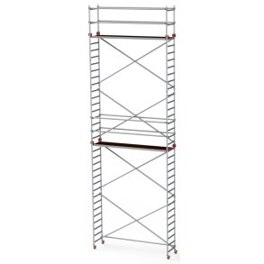 Jumbo rullestillads smalt. 74 x 178 cm. Arbejdsh. 10,2 m, st�h�jde 8,2 m 7978-8