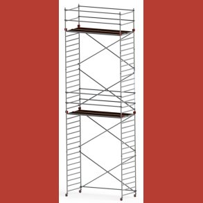 Jumbo rullestillads bred. 135 x 178 cm.9978-8 Arbejdsh 10,2 m st�h�jde 8,2 m