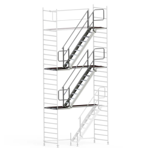 1430305UDBYG JUMBO Udbygning trappe 200x305cm.